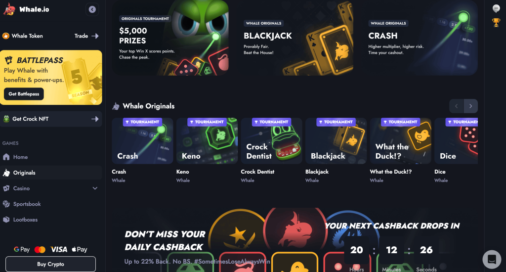 Whale games