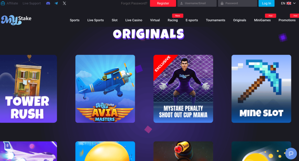 mystake original games