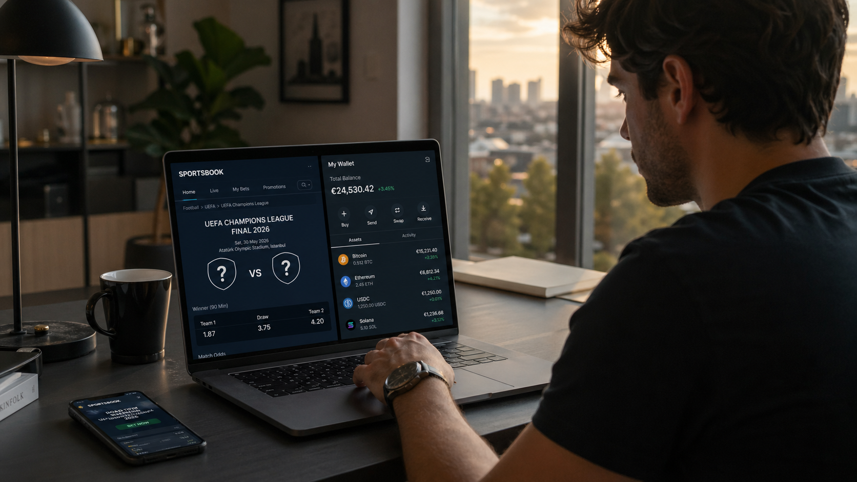 Champions League final crypto betting: best sportsbooks for the Budapest showdown