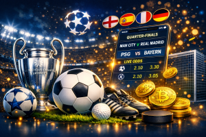 best crypto sportsbooks for Champions League betting