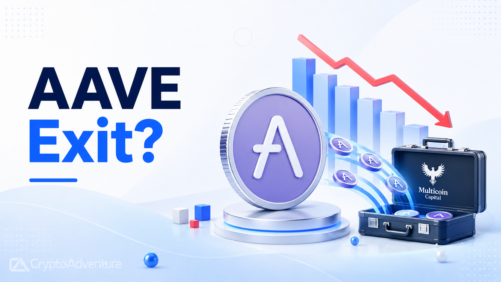 Multicoin’s AAVE Exit Watch Intensifies After $40M Paper Loss
