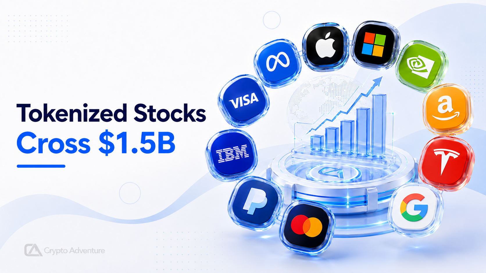 Tokenized Stocks Cross $1.5B As Ondo Assets Lead Onchain Equity Push