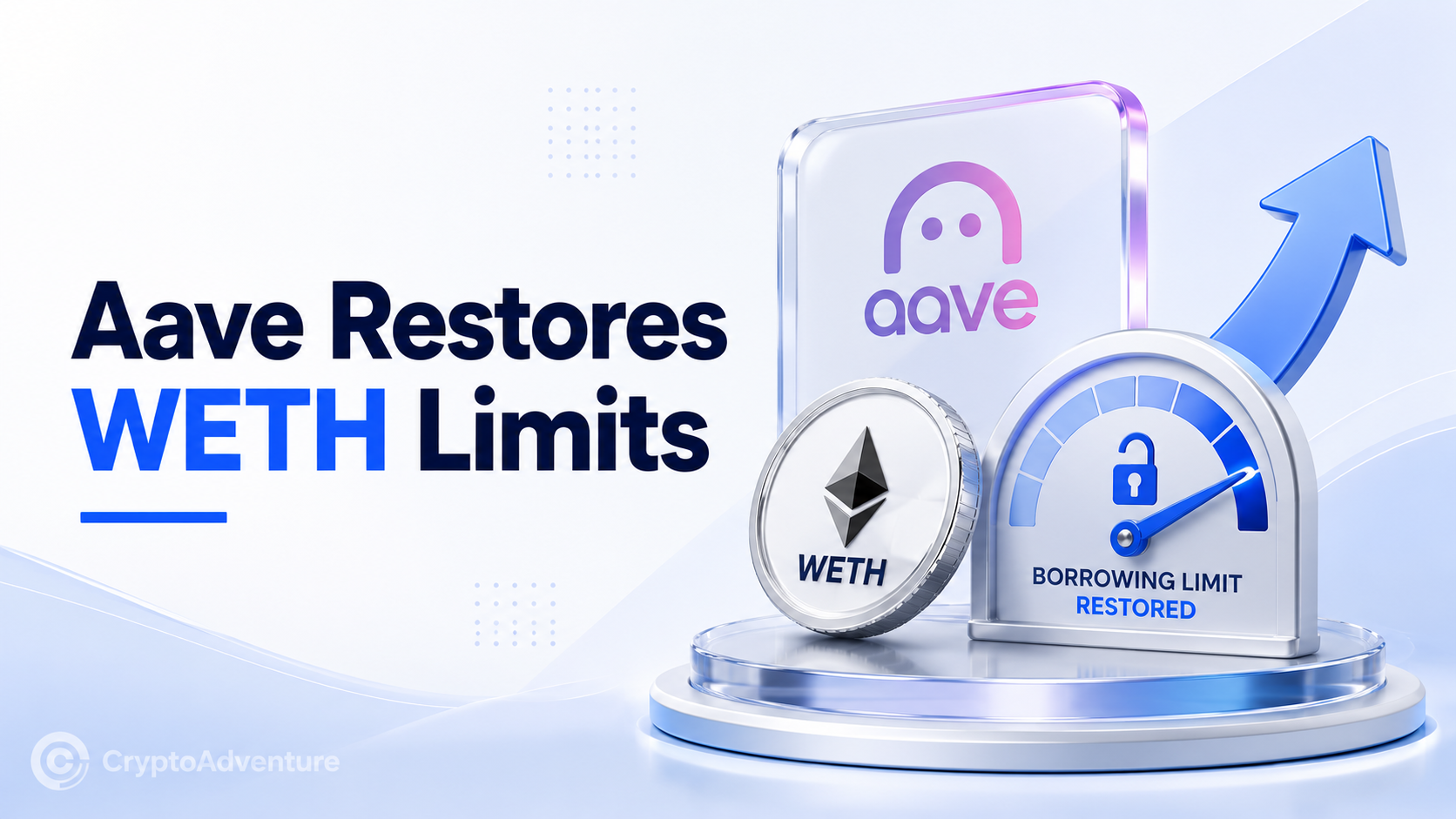 Aave Restores WETH Borrowing Limits As rsETH Recovery Advances