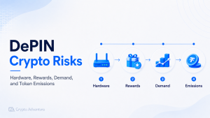 DePIN Crypto Risks, DePIN Tokenomics, Hardware Networks, Token Emissions,