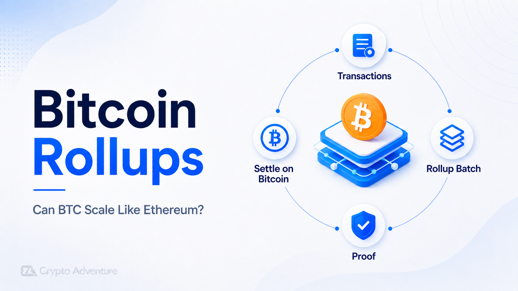 Bitcoin Rollups, Bitcoin Scaling, BitVM, Bitcoin ZK Rollups