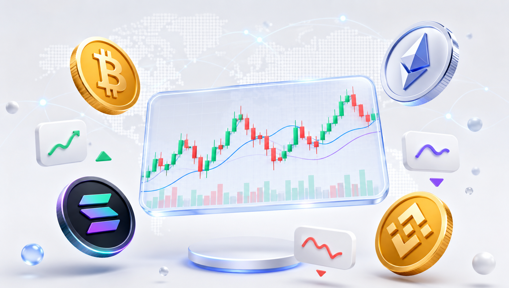 Bitcoin is holding near $77K as crypto market cap slips slightly, ETF outflows slow, and Hyperliquid leads major-token gains.