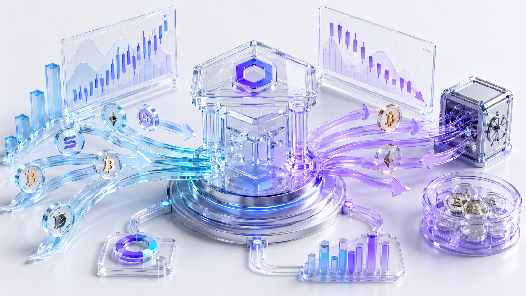 U.S. spot Bitcoin and Ethereum ETFs lost a combined $800.5M on May 27, with IBIT and ETHA carrying most of the pressure.