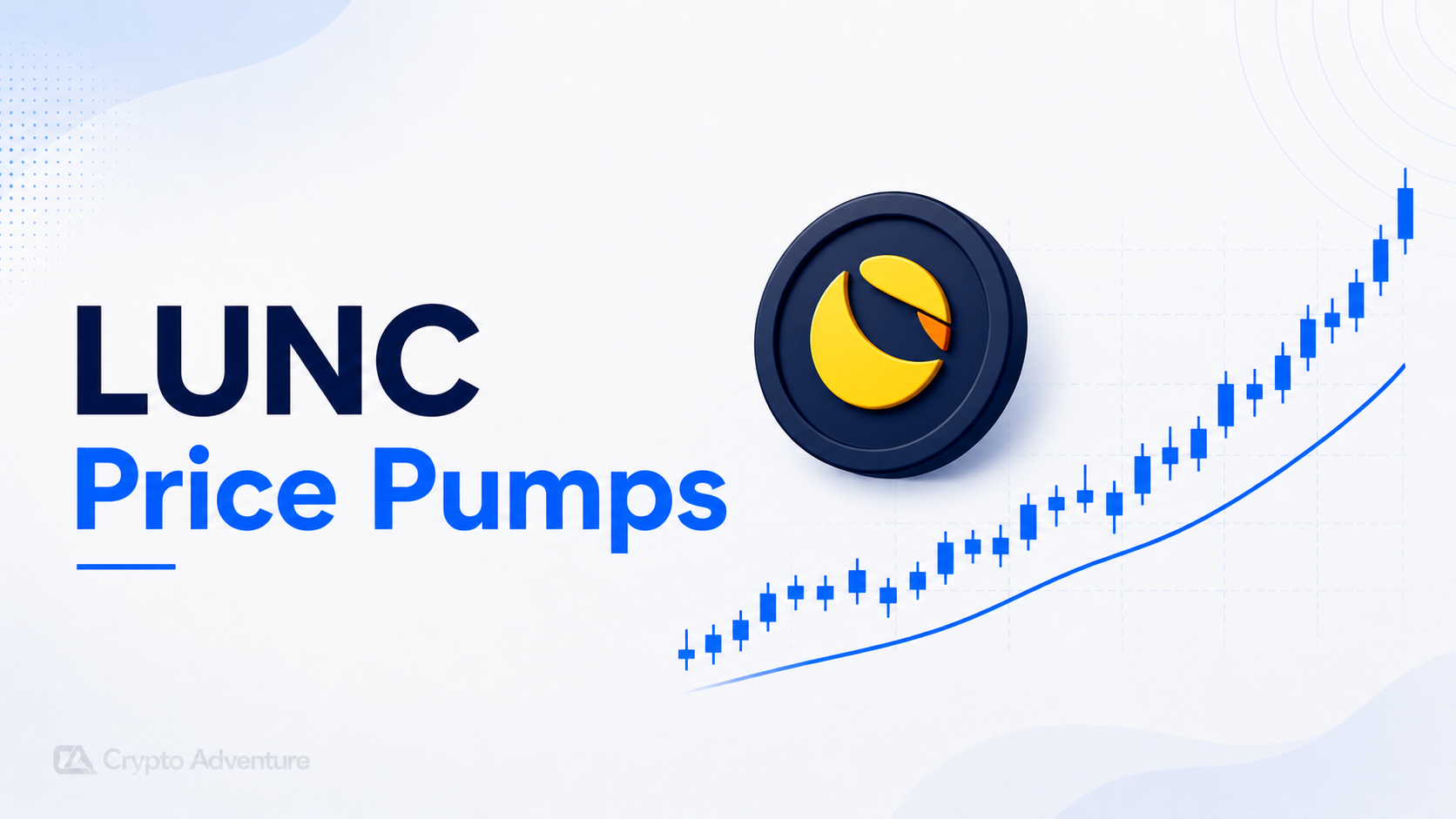 LUNC price pumps