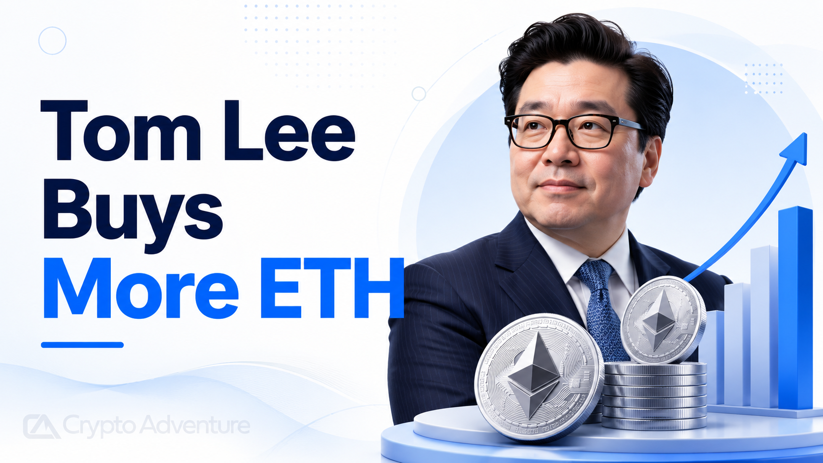 Tom Lee’s BitMine Adds 40,000 ETH As Treasury Push Nears 5% Supply Goal
