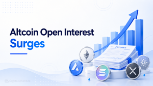 Altcoin Open Interest Adds $2.8B As Traders Crowd Back Into Risk