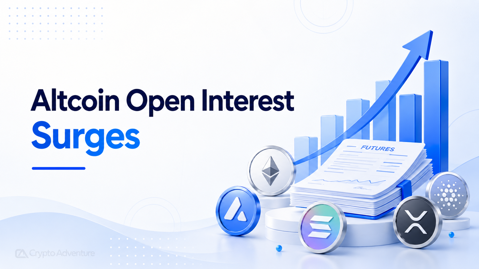 Altcoin Open Interest Adds $2.8B As Traders Crowd Back Into Risk