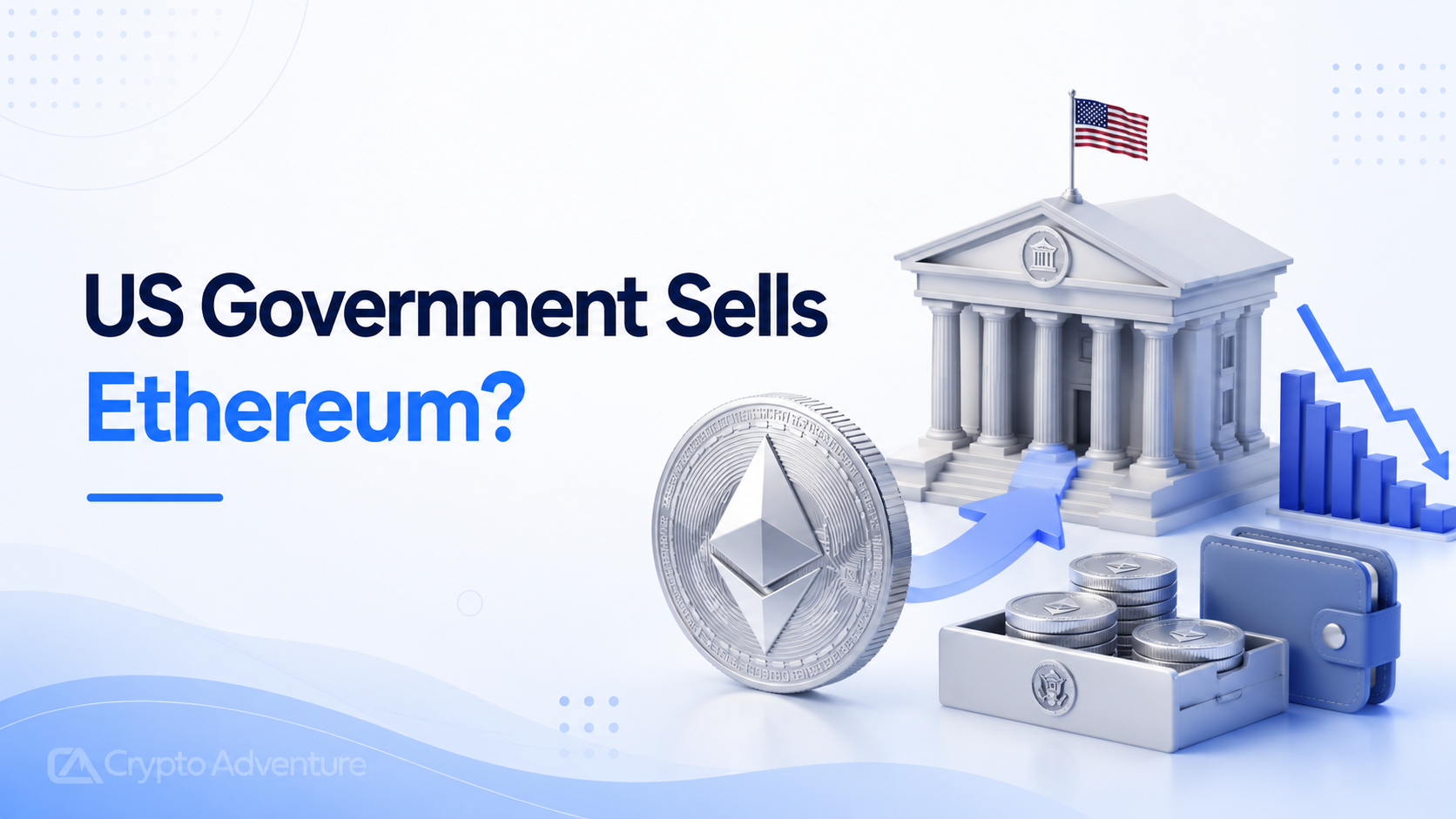 A U.S. government-labeled seized-funds wallet sent 3.233 ETH to Coinbase Prime, raising fresh questions about federal crypto sales.