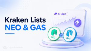 Kraken added NEO and GAS to its listing roadmap, giving Neo’s dual-token ecosystem a fresh U.S. exchange liquidity catalyst.