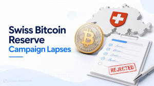 Swiss Bitcoin advocates will let their reserve campaign lapse after falling short of the 100,000 signatures needed for a national vote.