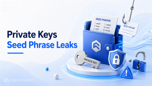 Private keys and seed phrases usually leak through phishing, fake apps, cloud backups, malware, bad storage, and rushed signing habits.