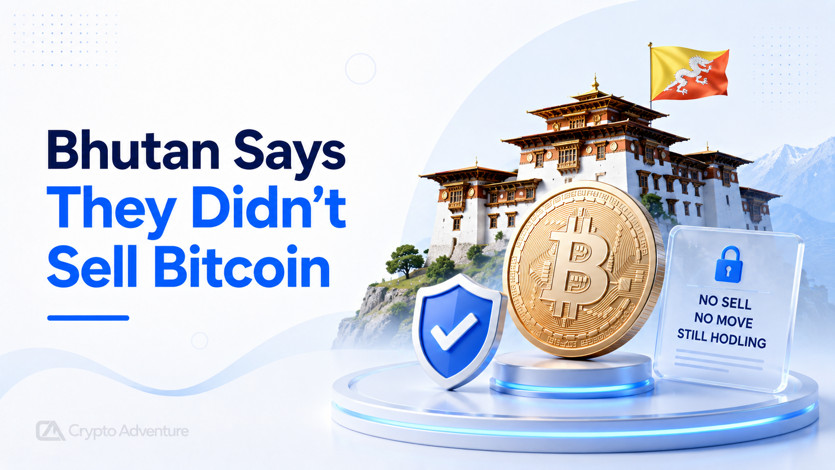 Bhutan Pushes Back On $1B Bitcoin Sell-Off Claim As Onchain Data Raises Questions