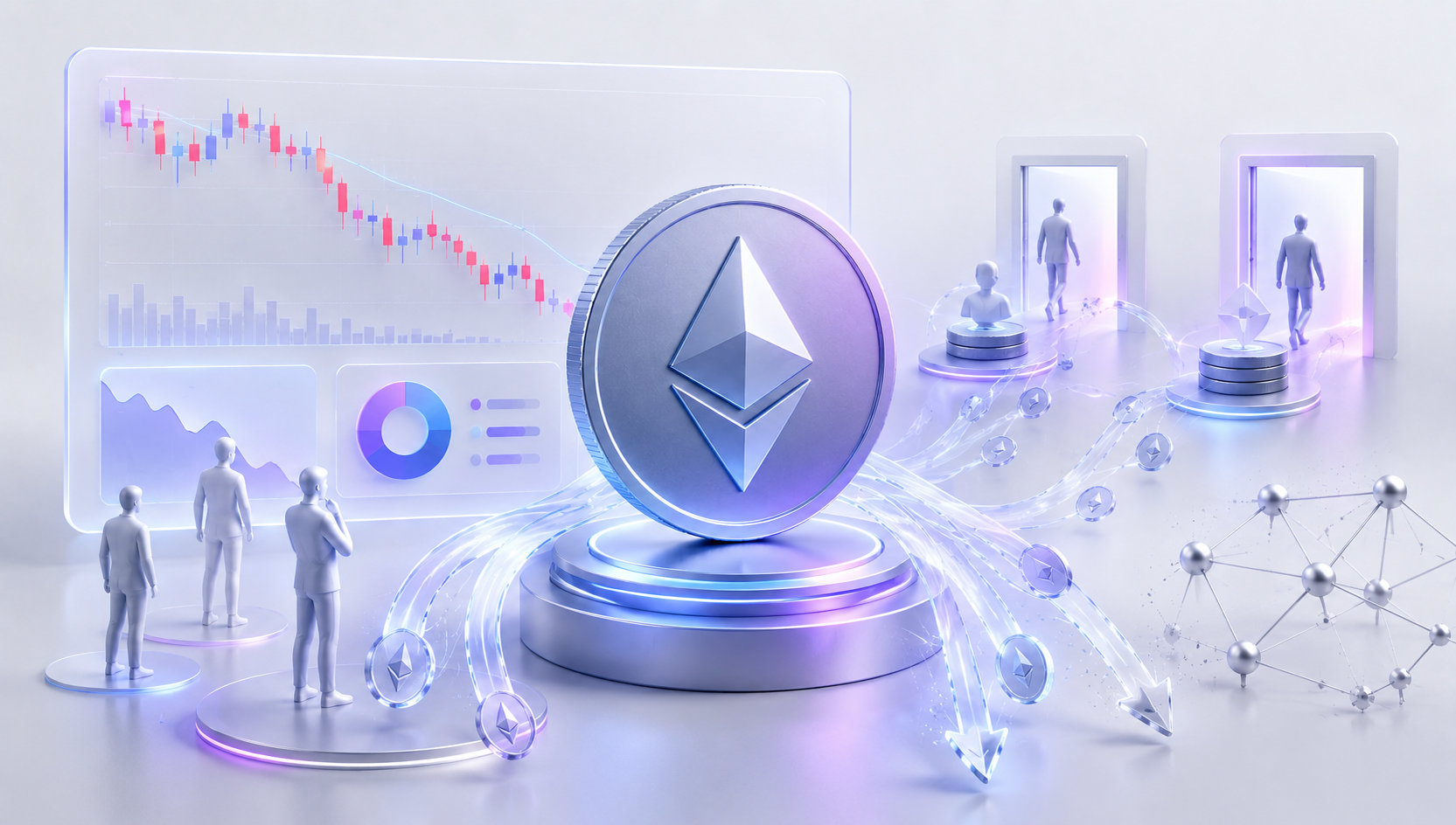 Ethereum sentiment has deteriorated sharply as ETF outflows, Foundation exits and weaker network activity weigh on ETH confidence.