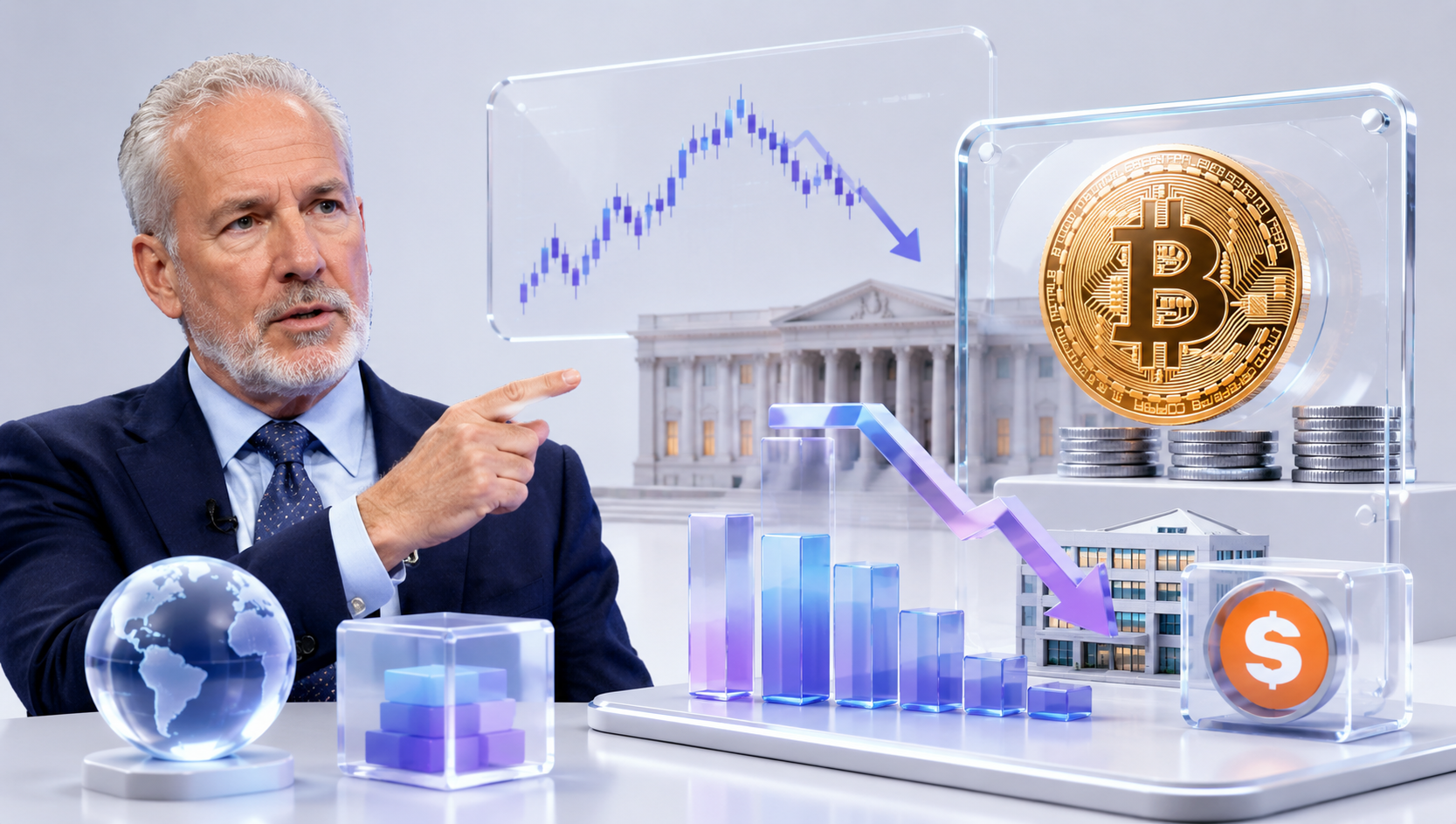 Peter Schiff renewed his attack on Strategy after Bitcoin fell below the company’s average BTC cost and put STRC back in focus.