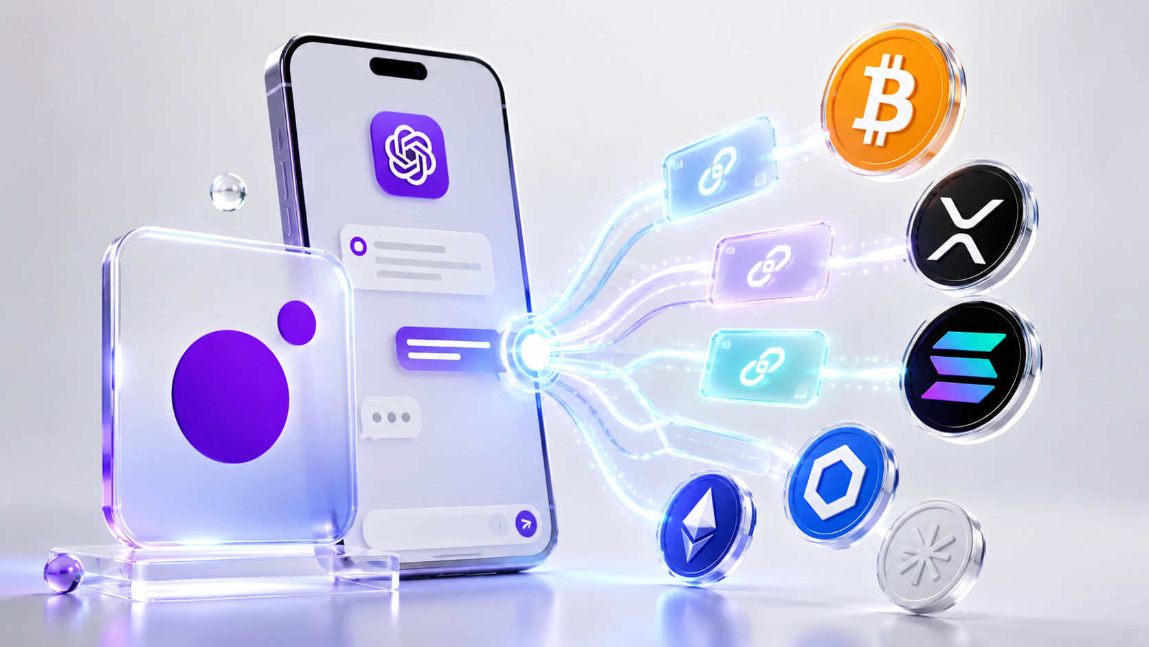 MoonPay, ChatGPT, Bitcoin, XRP, Solana, USDC, Crypto Checkout, OpenAI, Crypto Payments