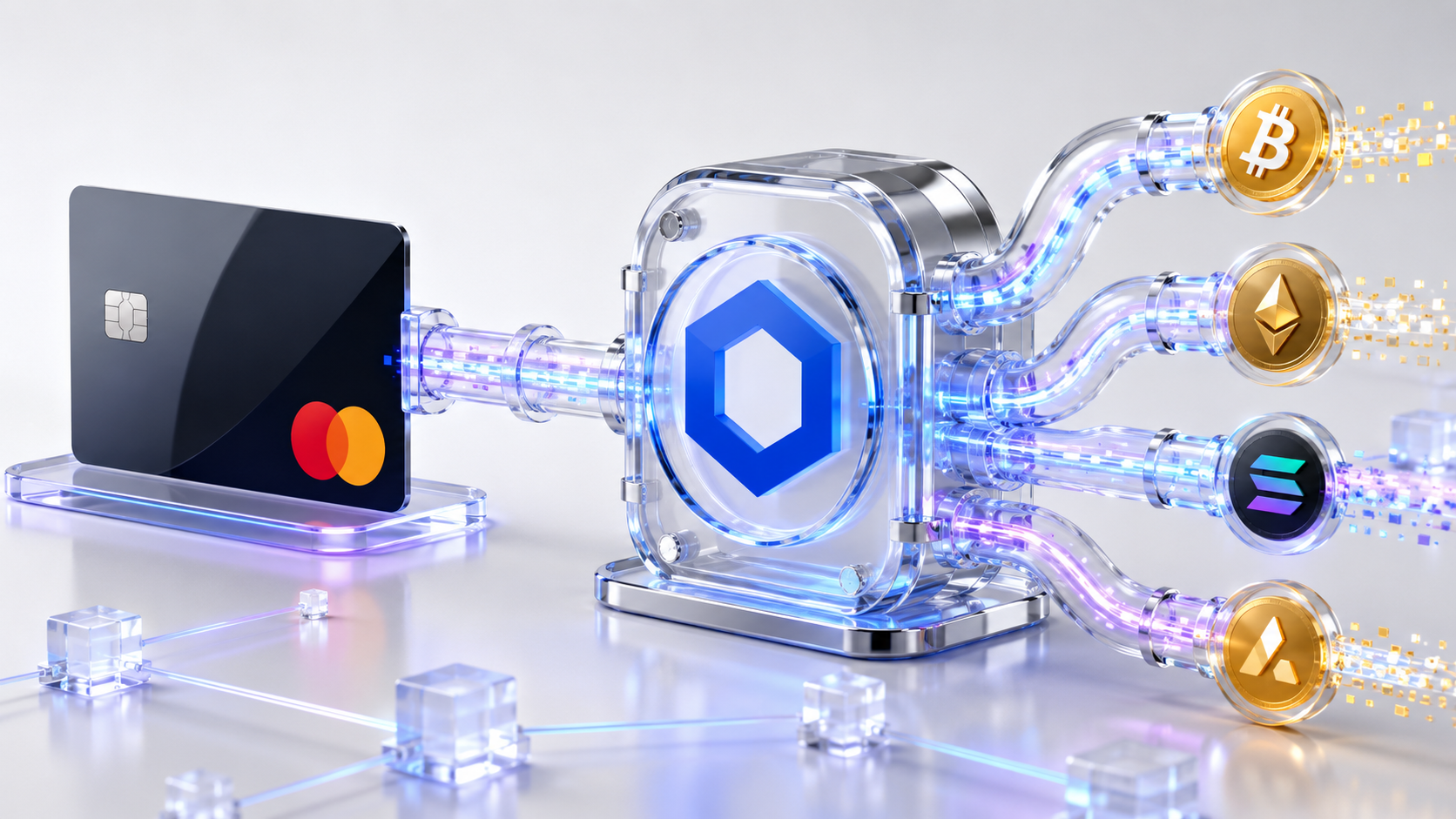 Mastercard and Chainlink are connecting card payments to onchain crypto purchases through Swapper Finance, XSwap and Uniswap.