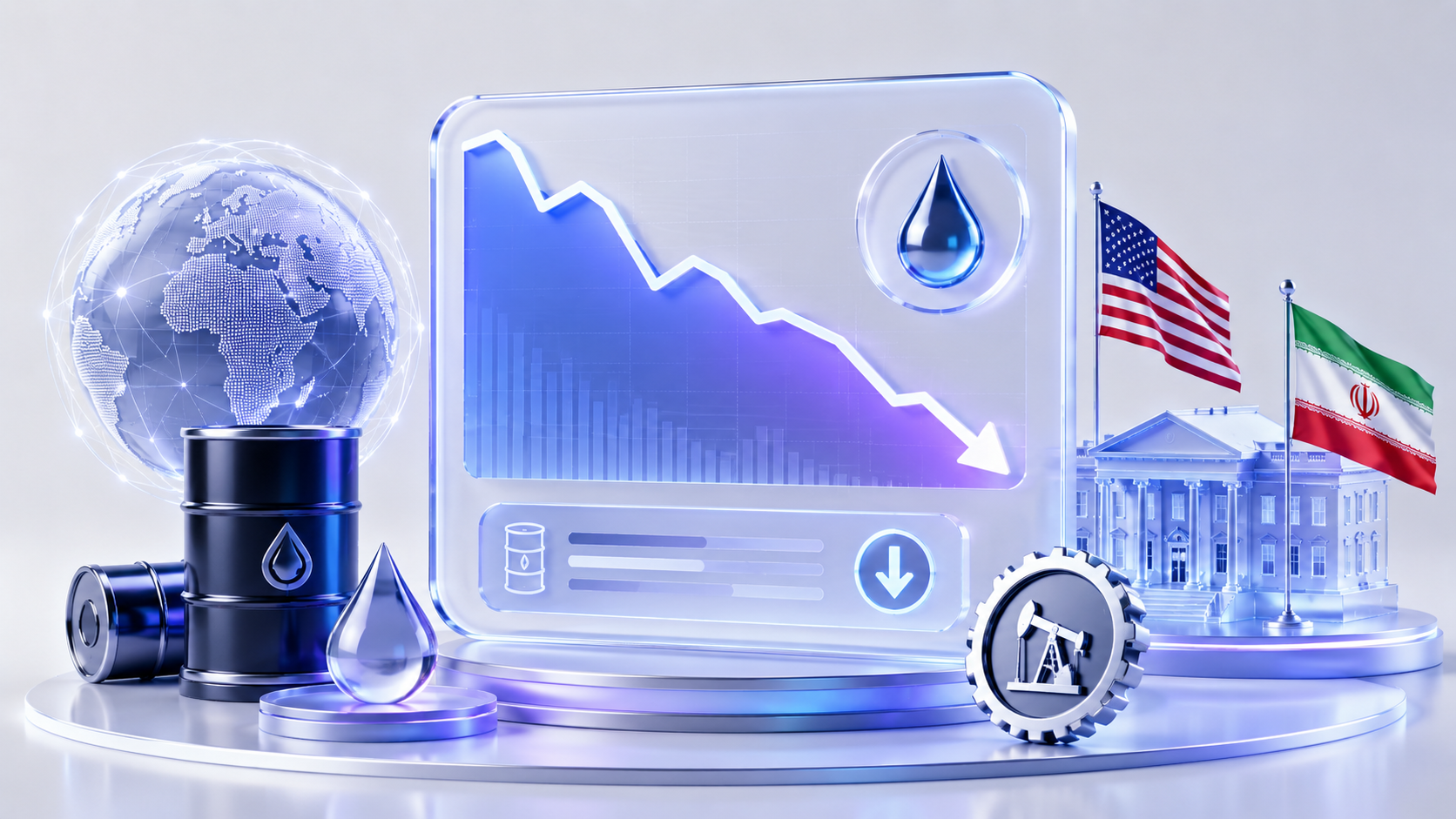 US Oil Drops Below $87 As Trump Nears Final Iran Deal Decision
