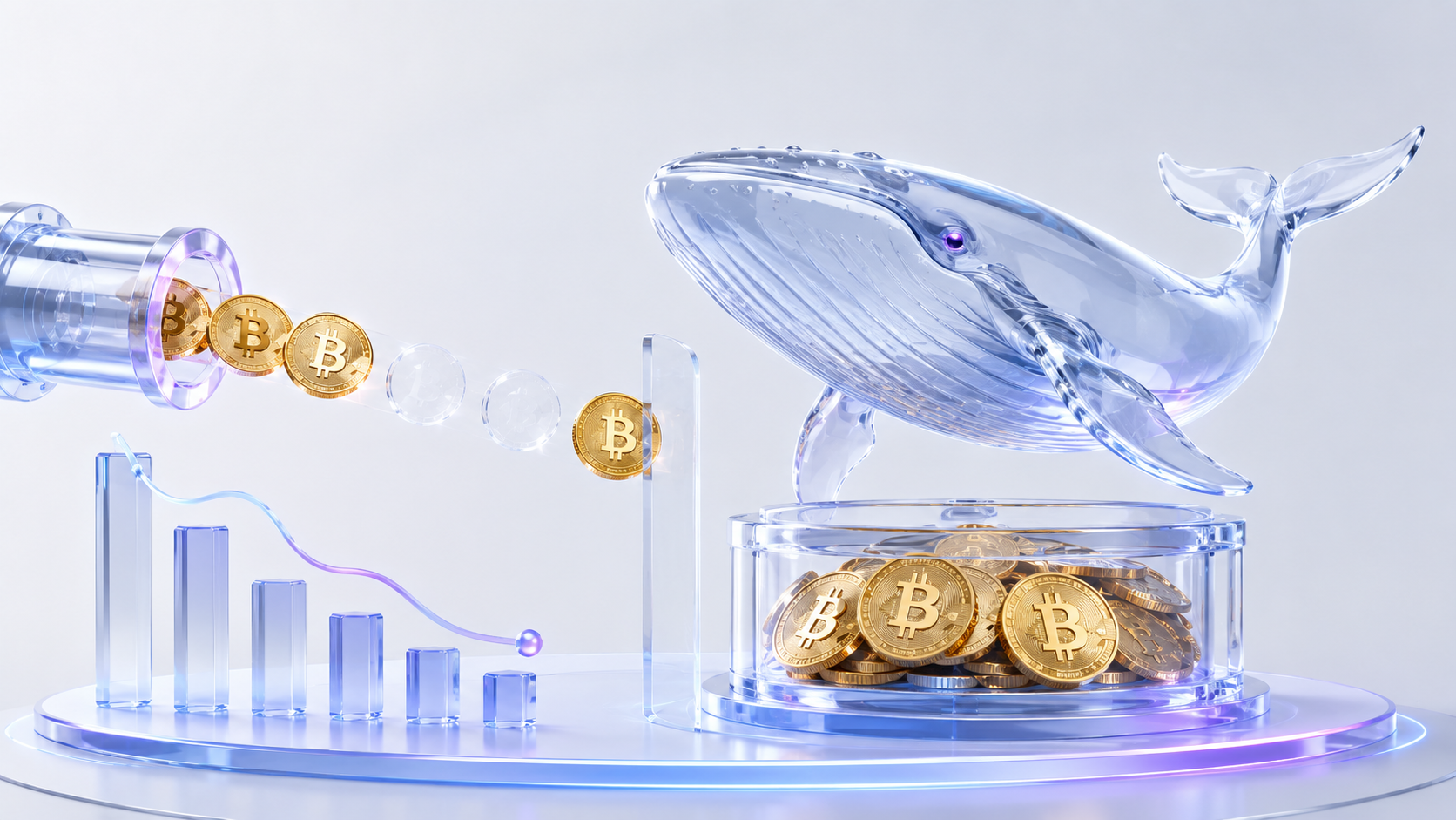 Bitcoin whale and dolphin balances have stalled, weakening BTC’s demand setup as ETF outflows add pressure near $74K.