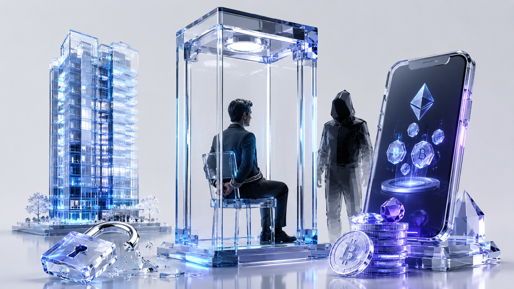China crypto ransom