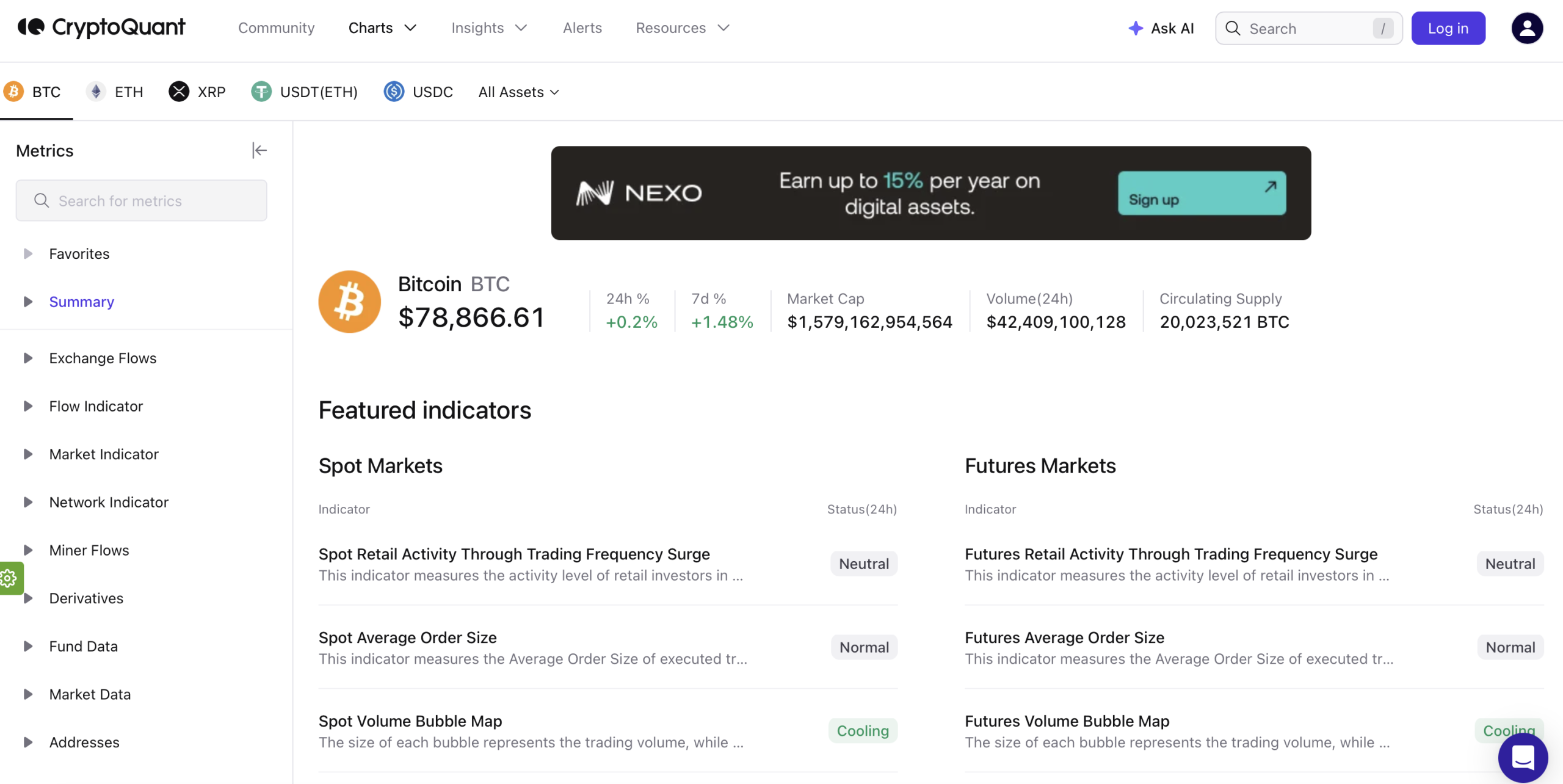CryptoQuant Dashboard: Source CryptoQuant