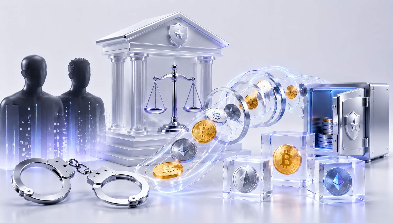 U.S. Charges Two Over Alleged $389M Crypto Laundering Service
