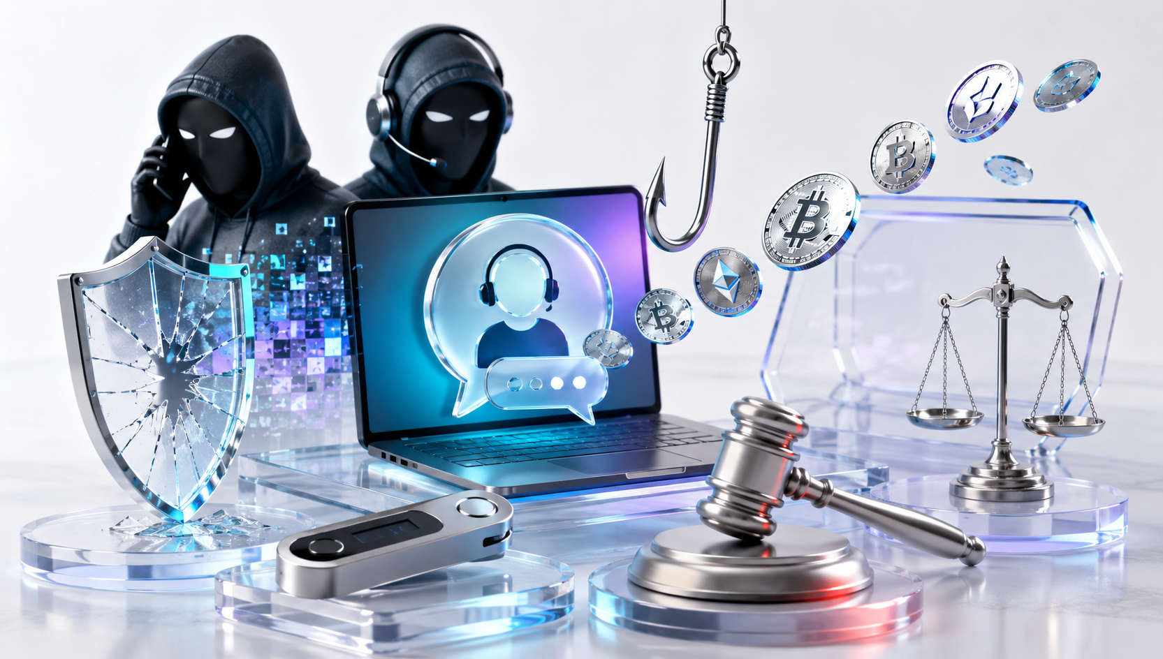 Two Plead Guilty In $13M Crypto Support Impersonation Case