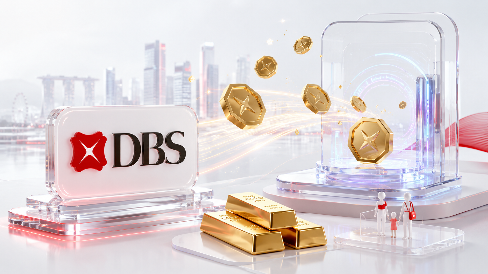 DBS To Launch Tokenized Gold Tokens For Retail Users In Singapore
