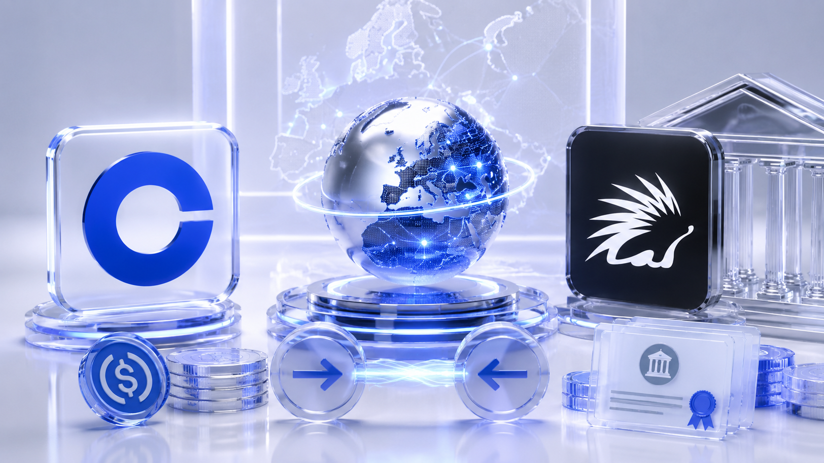 Coinbase And Spiko Open Stablecoin Access To Tokenized UCITS Money-Market Funds