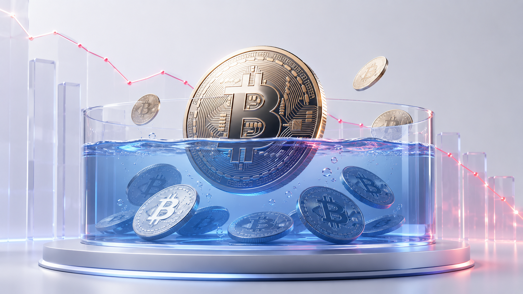 Bitcoin Loss Supply Stays Above Profit As 10.8M BTC Remain Underwater
