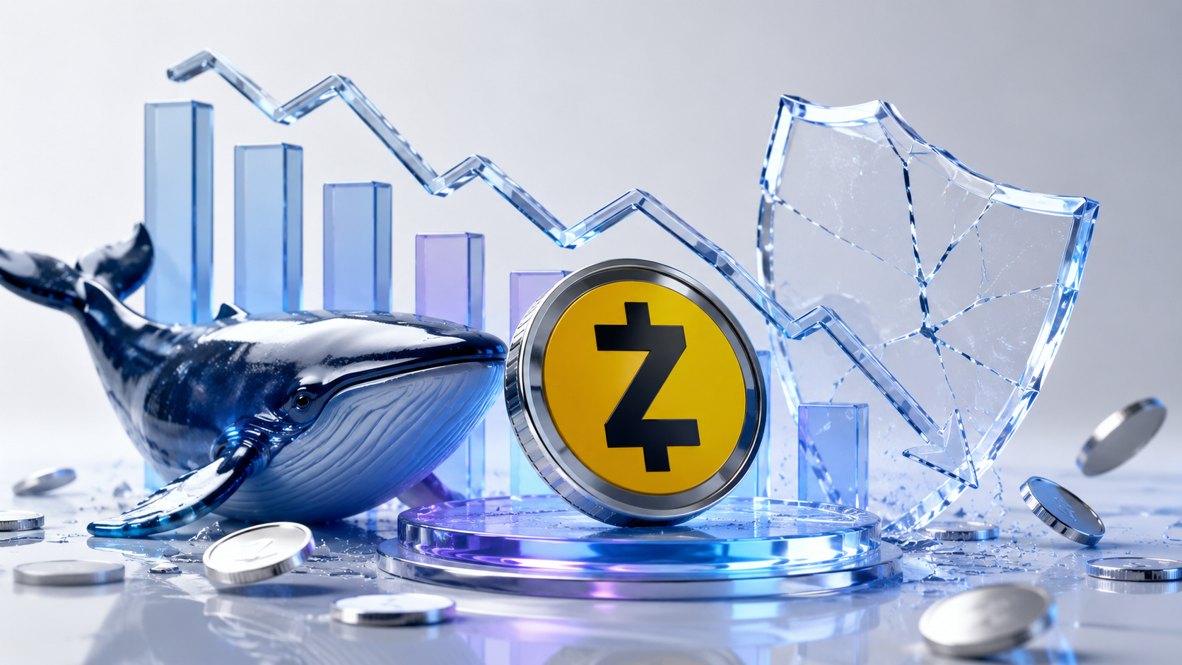 ZEC Whale Loses $70M In One Day As Zcash Crash Deepens
