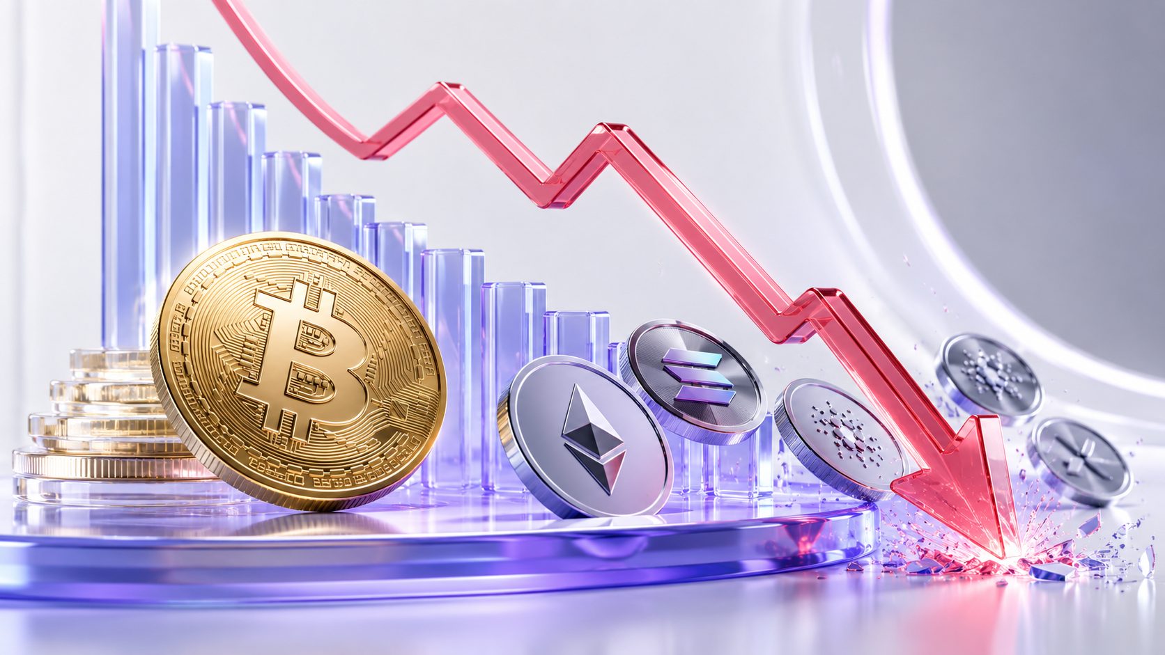 Bitcoin Dumps Further As BTC Falls 50% From All-Time High