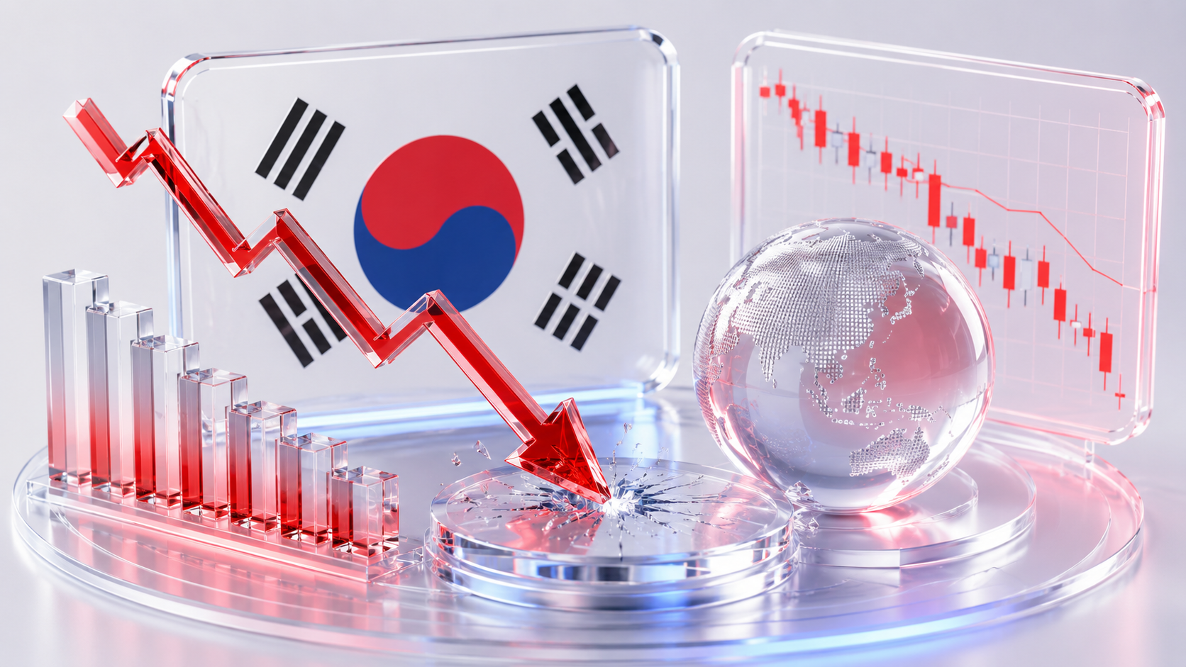 South Korea Halts Stock Trading After KOSPI Plunges Over 8%