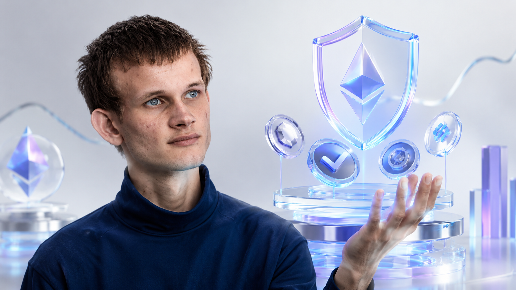 Vitalik Buterin has proposed options-based DeFi assets that could reduce liquidation risk and make synthetic exposure safer.