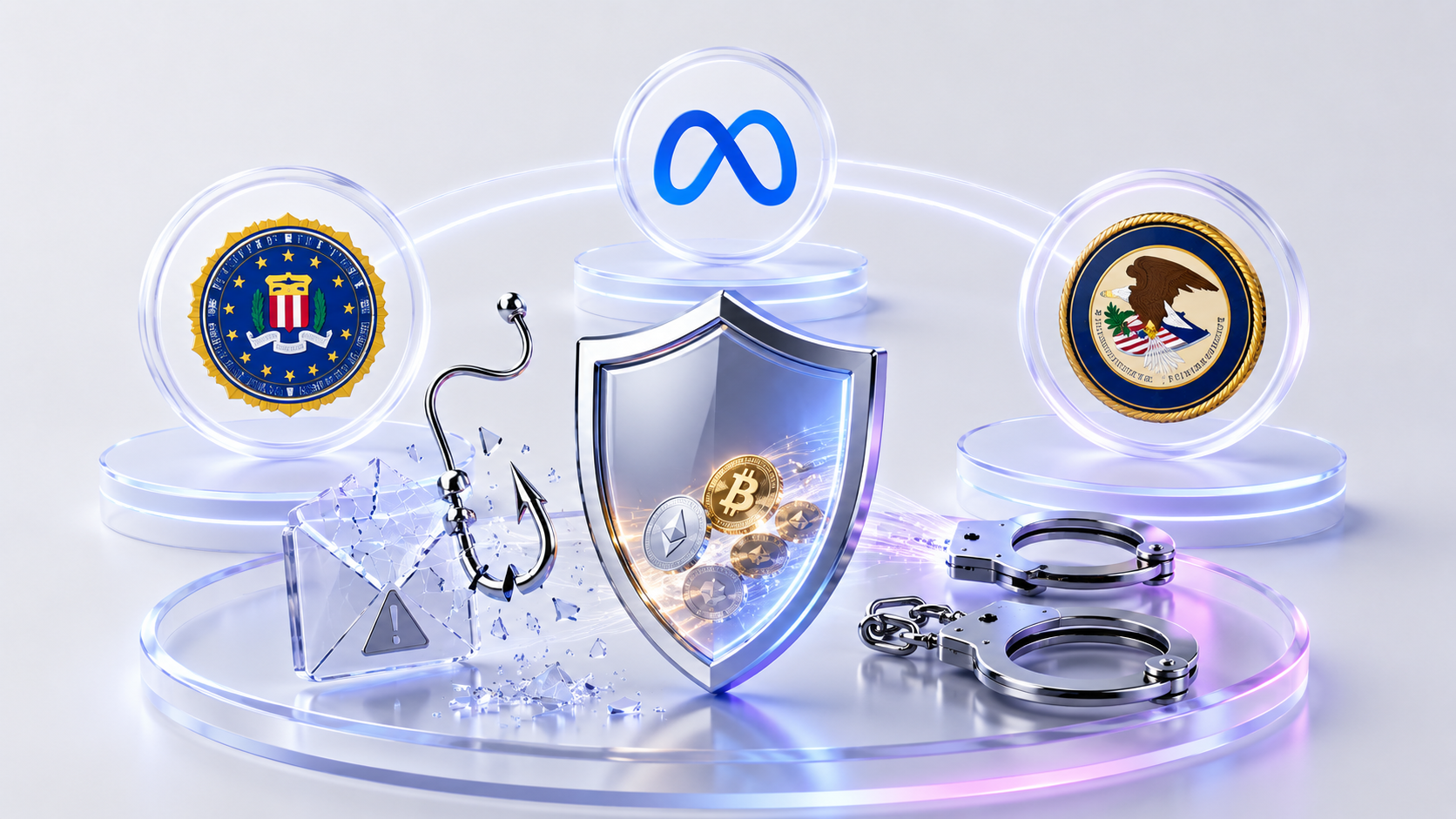Meta, FBI, DOJ, Coinbase, Crypto Scams, Scam Centers,