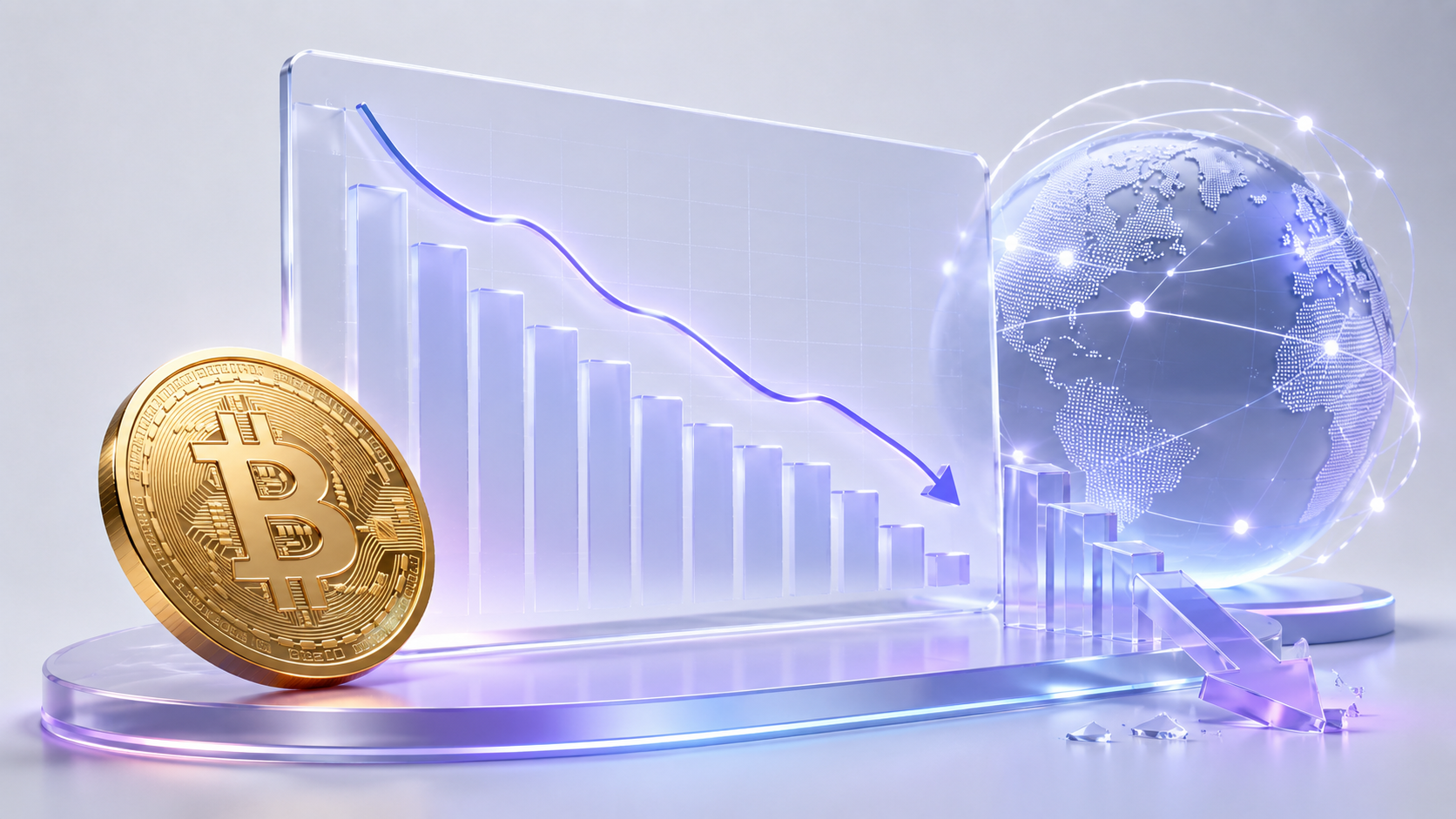 Bitcoin Drops To 14th Largest Global Asset As Selloff Deepens