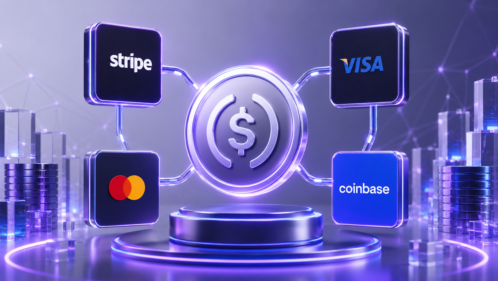 Stripe, Visa, Mastercard And Coinbase Plan Stablecoin Consortium