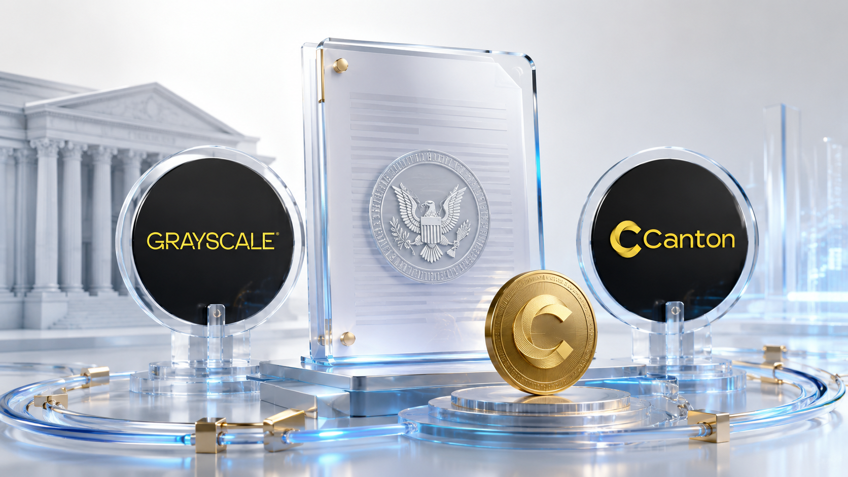 Grayscale Files For Spot Canton ETF Tracking CC Token