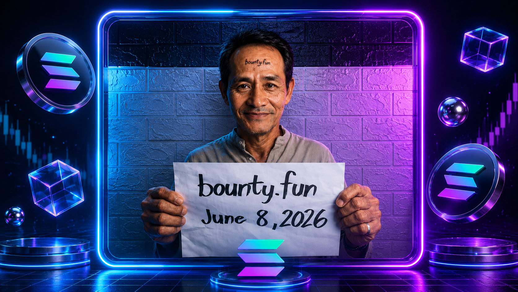 Pump.fun User Claims 200 SOL After Completing Forehead Tattoo Bounty