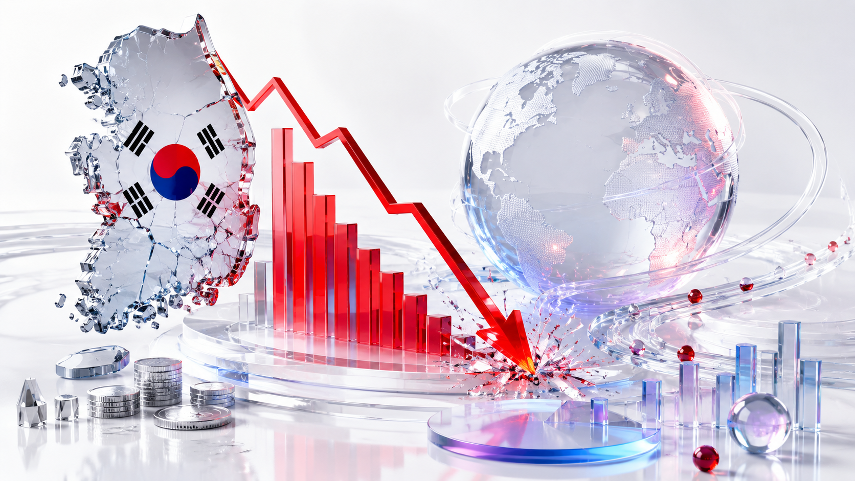 South Korea's Kospi Plunges 10% on Tax Fears, Hits Global Markets Lawmakers discussed taxing unrealized gains on stocks and real estate at a National Assembly forum, sparking panic in a market up 95% over the past year on Al chip gains. Retail investors' heavy leveraged bets on Samsung and SK Hynix fueled the rout, with Nasdaq futures down nearly 3% and Bitcoin dipping below $63,000. U.S. markets opened lower, Nasdaq fell over 2% intraday, while some see the drop as a healthy correction amid ongoing Al demand.