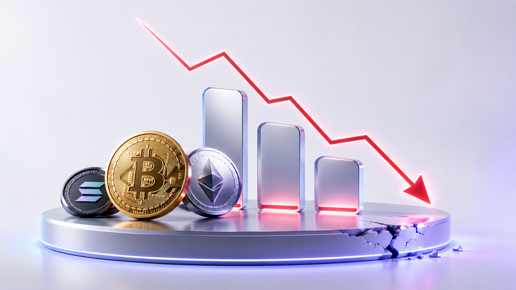 Crypto Posts Third Negative Quarter As ETF Outflows Hit Record