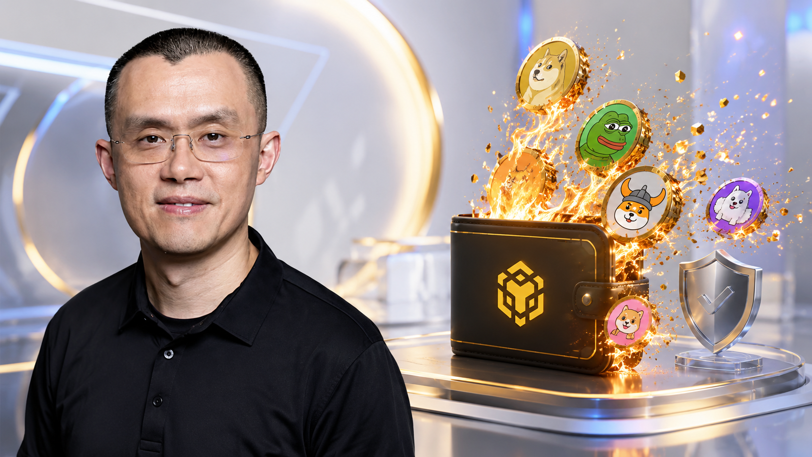 CZ Burns BNB Chain Memecoins After Wallet Tops 10,000 Token Entries