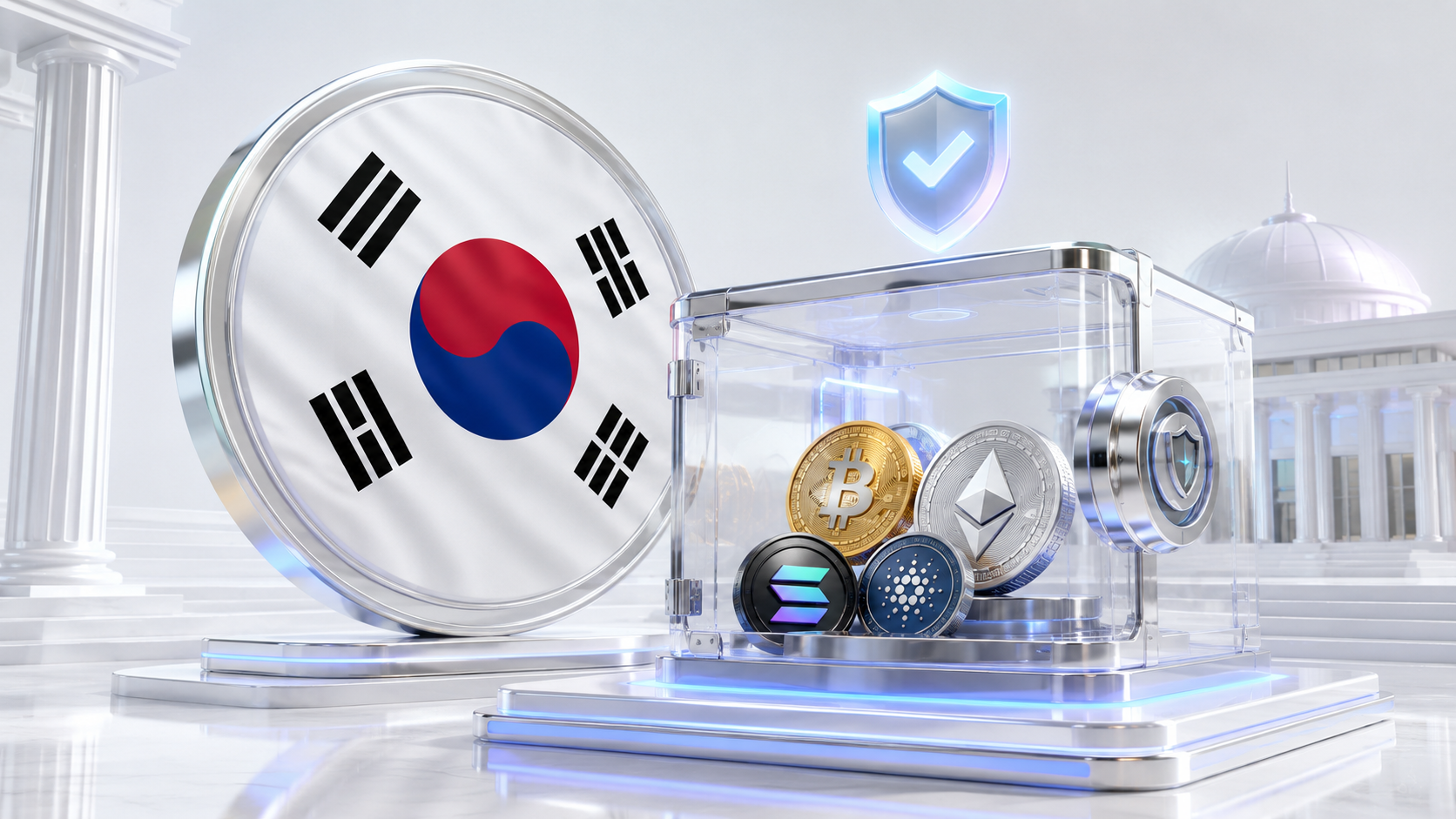 outh Korea moves to officially recognize CRYPTO as a national asset.