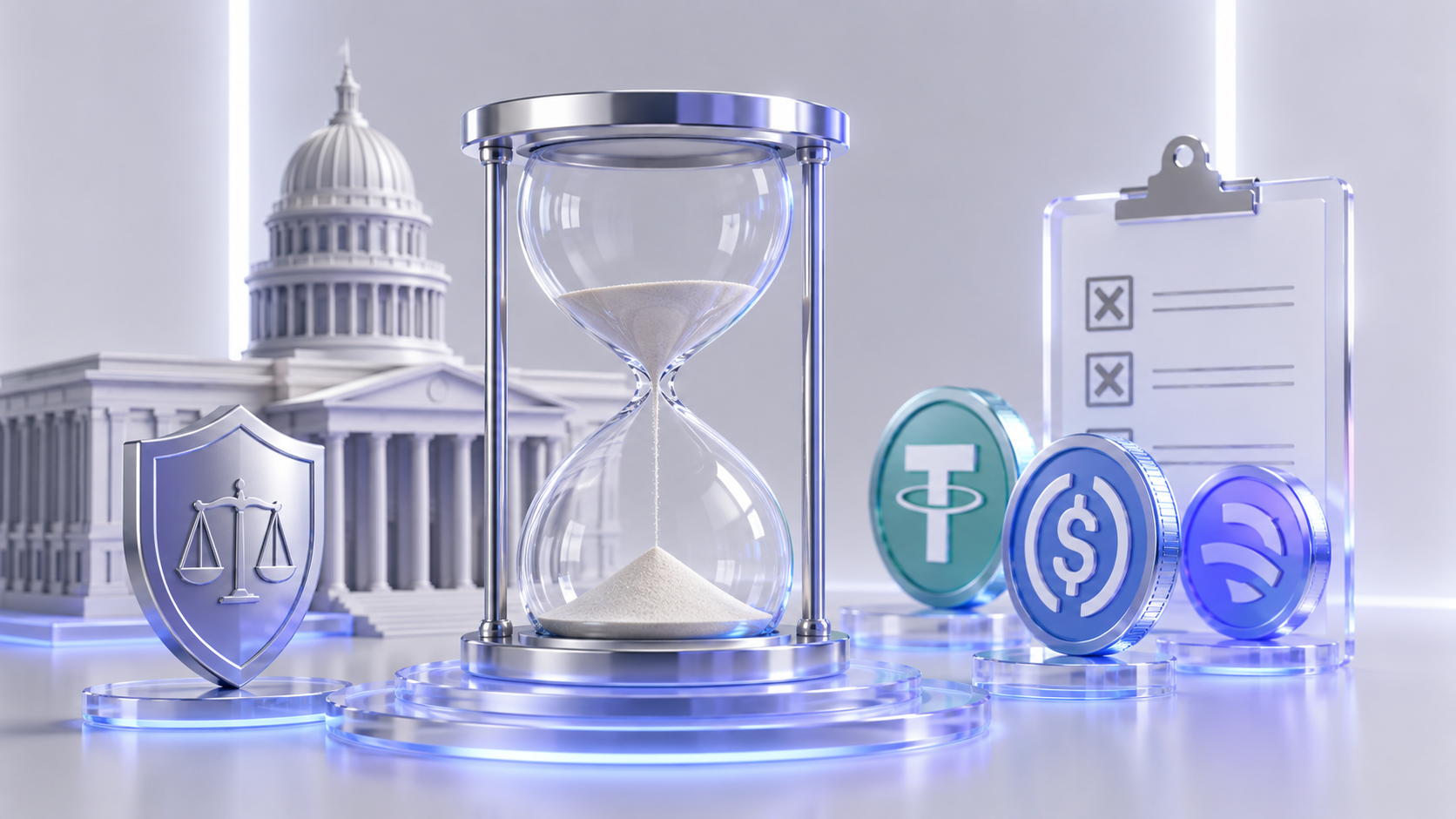 U.S. agencies missed the GENIUS Act’s July 18 deadline, leaving core stablecoin rules unfinished before the law takes effect in 2027.