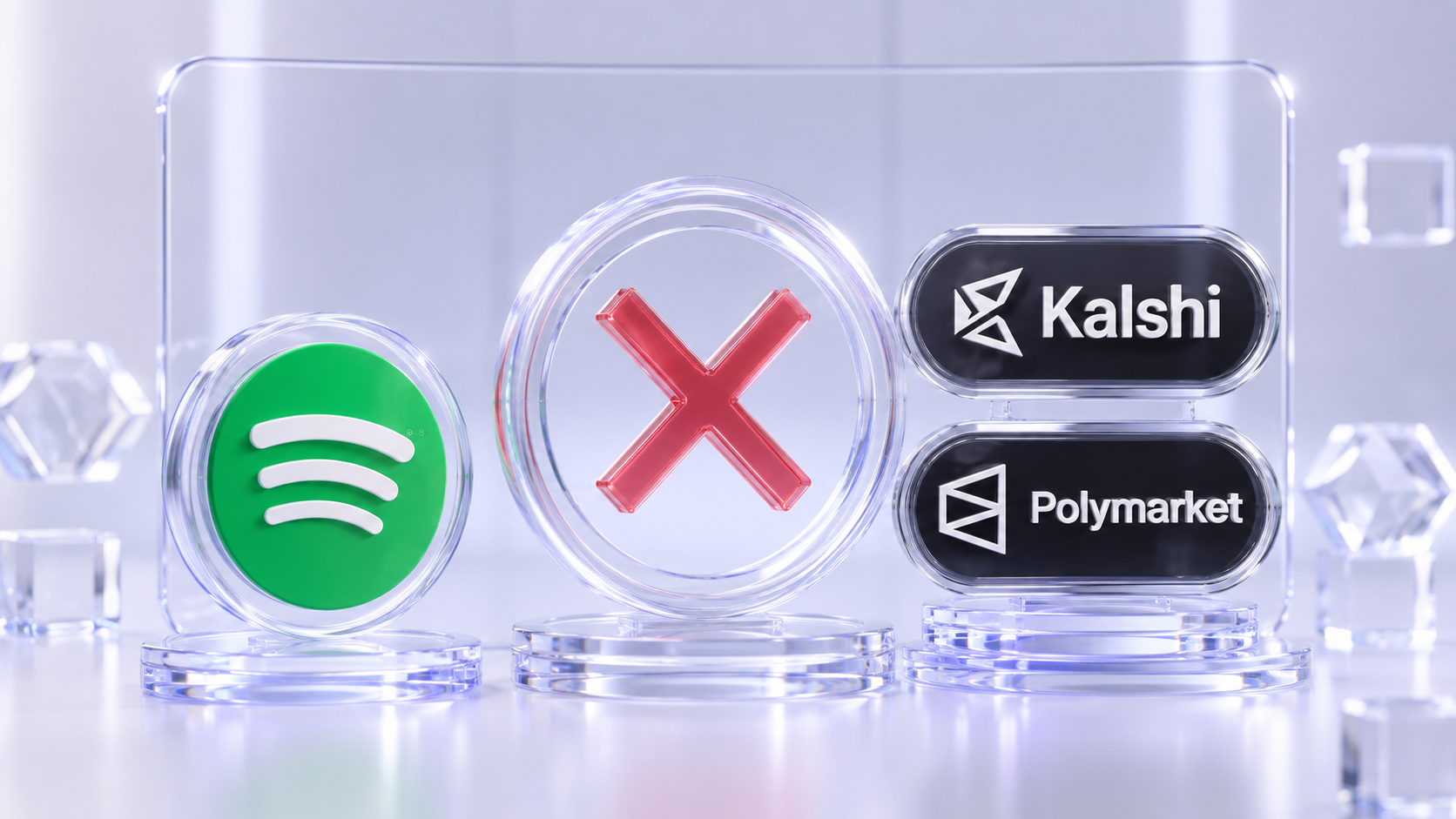 Spotify Tells Kalshi And Polymarket To Remove Logo After Chart Manipulation