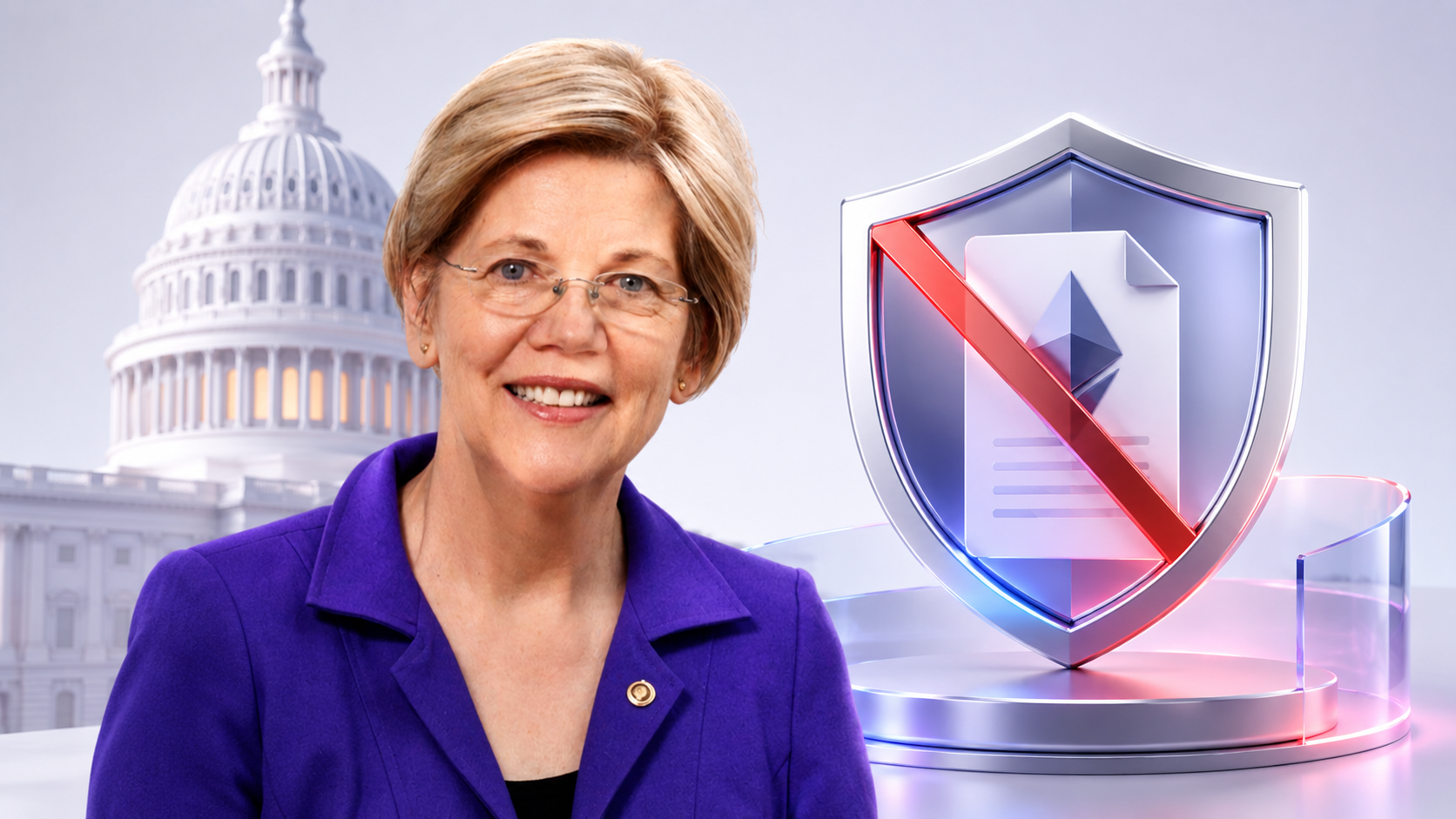 Warren Calls CLARITY Act “A Ticket To Sanctions Evasion”