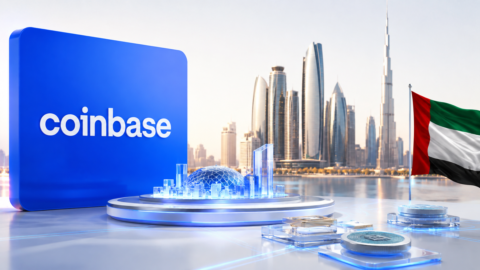 Coinbase Secures Abu Dhabi License For International Tokenization Hub
